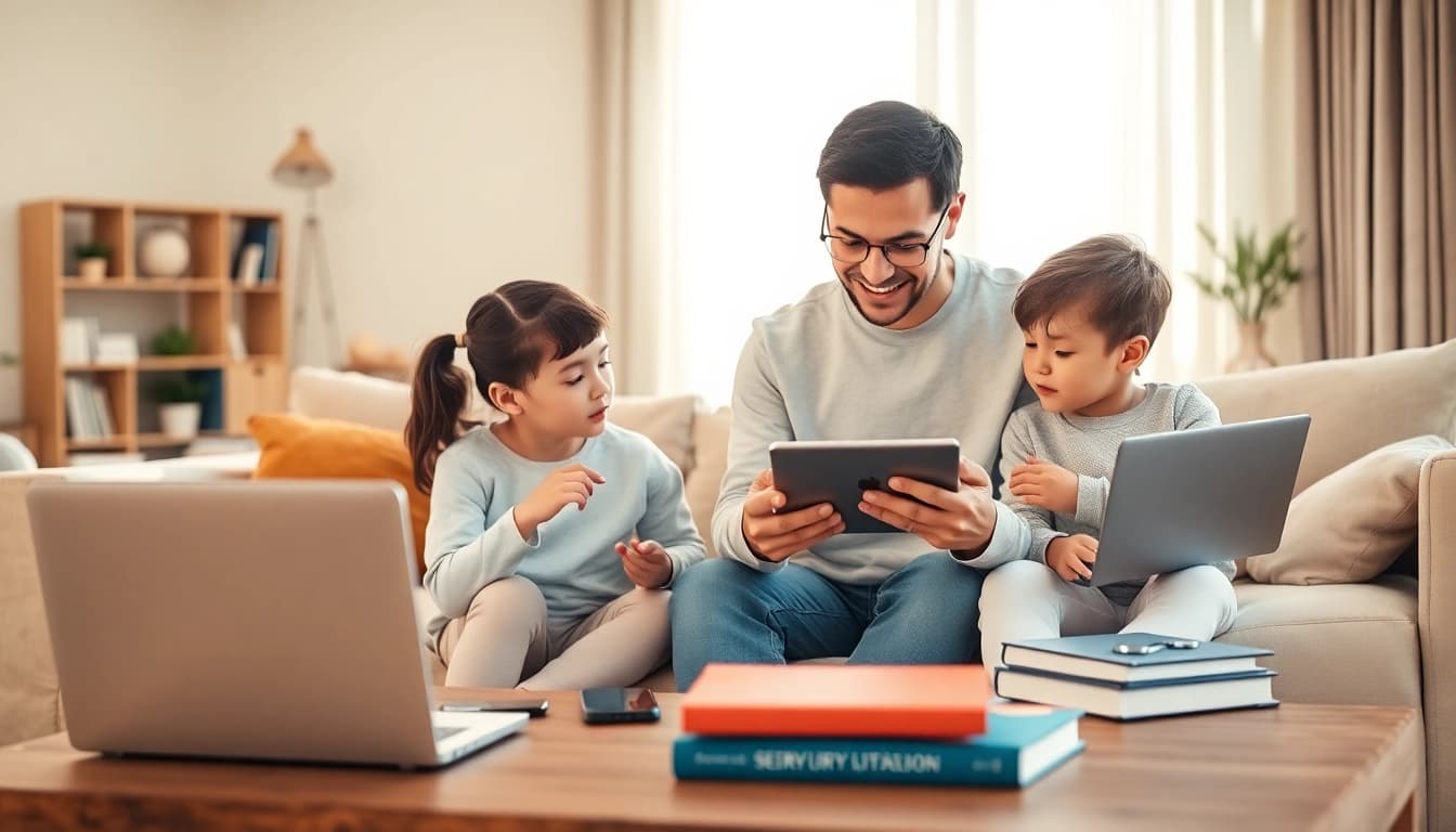 Utilize https://auhra.se for enhancing digital safety measures within a family setting.