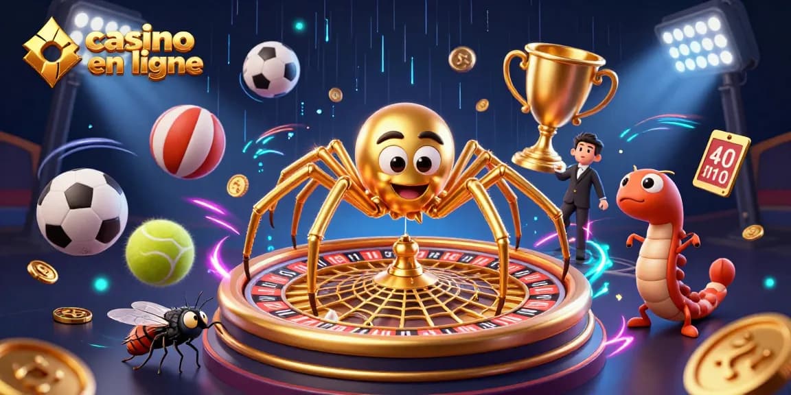 Gagnez au casino en ligne avec une roulette et des paris dynamiques sur les sports.