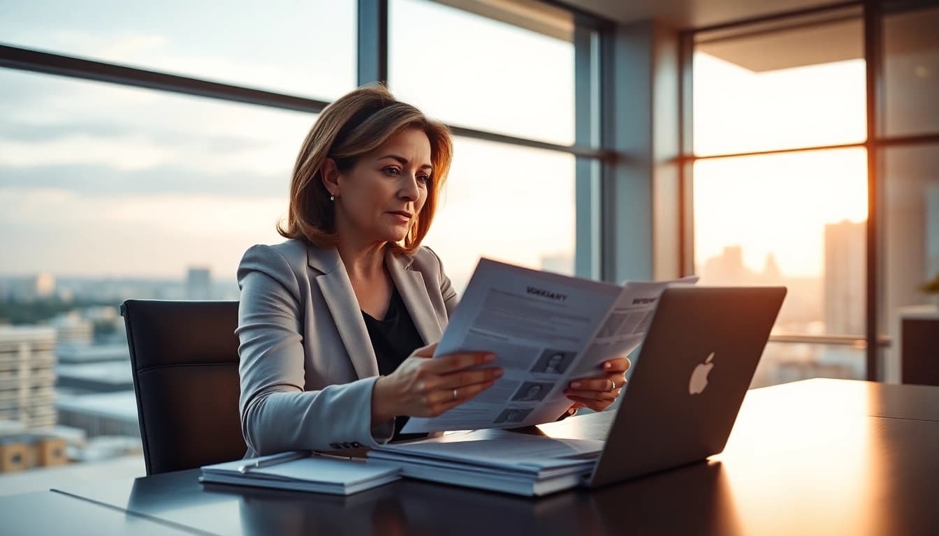 Evaluating is Pretzel a good warranty company policy documents in a modern office setting.