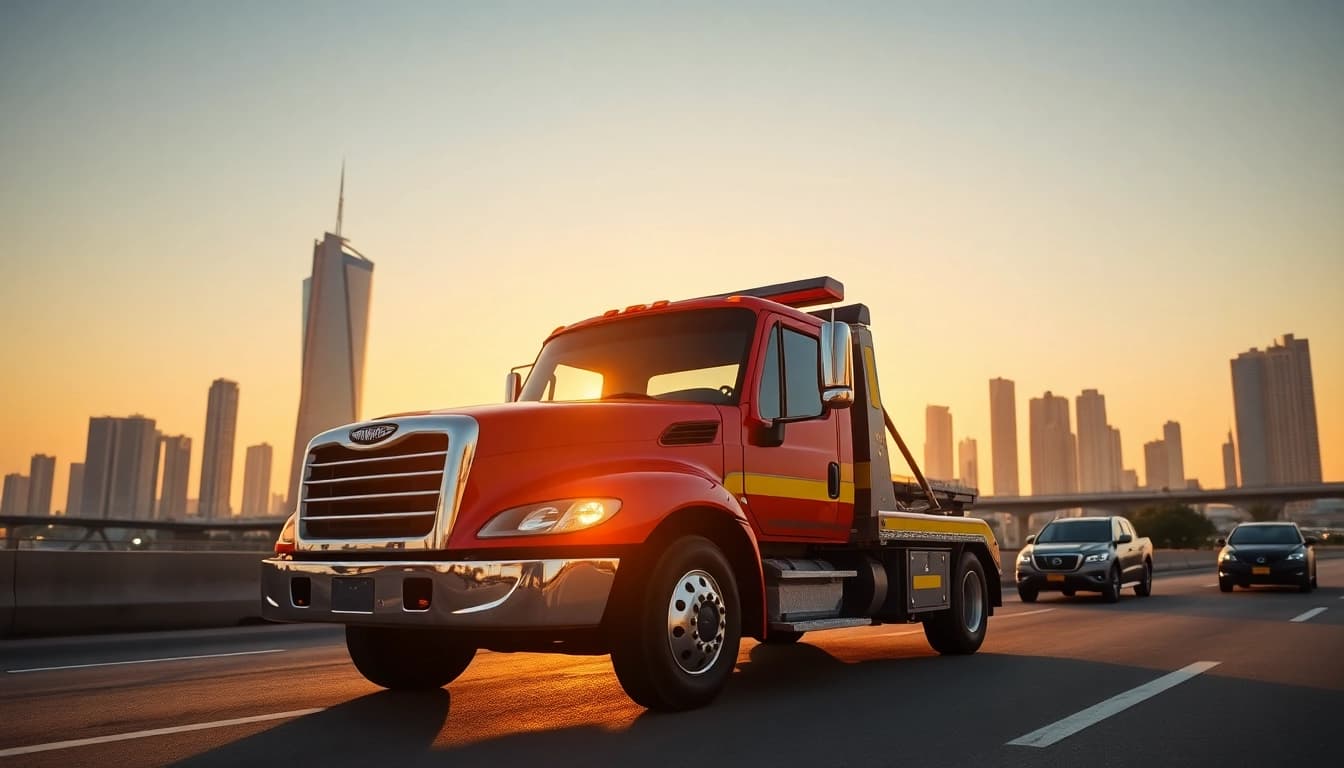 Assisting vehicles in distress at https://trtrecoveryuae.com, showcasing a reliable car recovery service in Dubai.