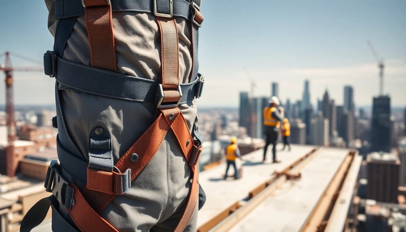 Evaluate safety harness belt price in Kenya through a prominent display and real-world use case.