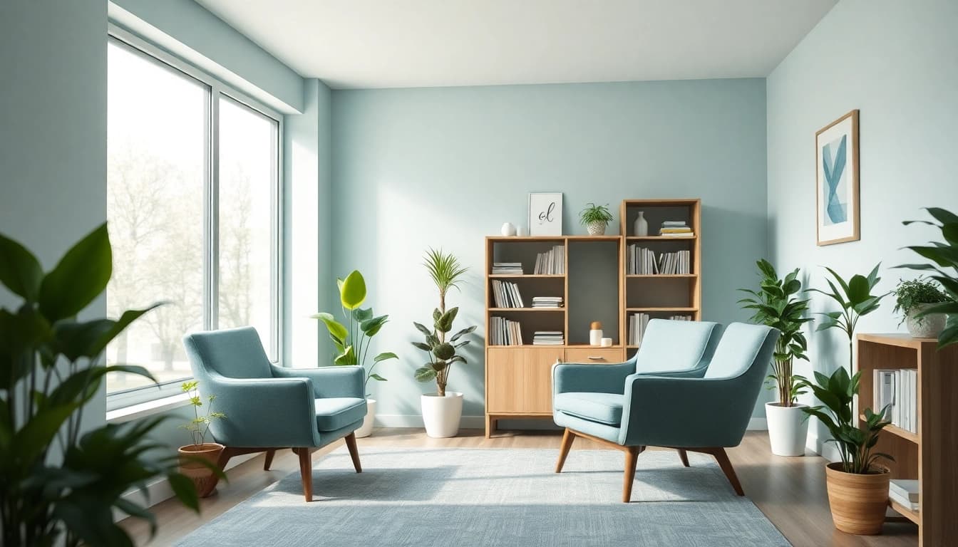 Finding the best psychiatrist dubai in a calming office environment with professional decor.