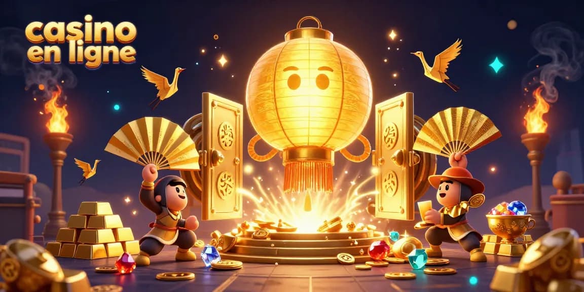 Découvrez un univers de casino en ligne avec des trésors flottants et des esprits lumineux.