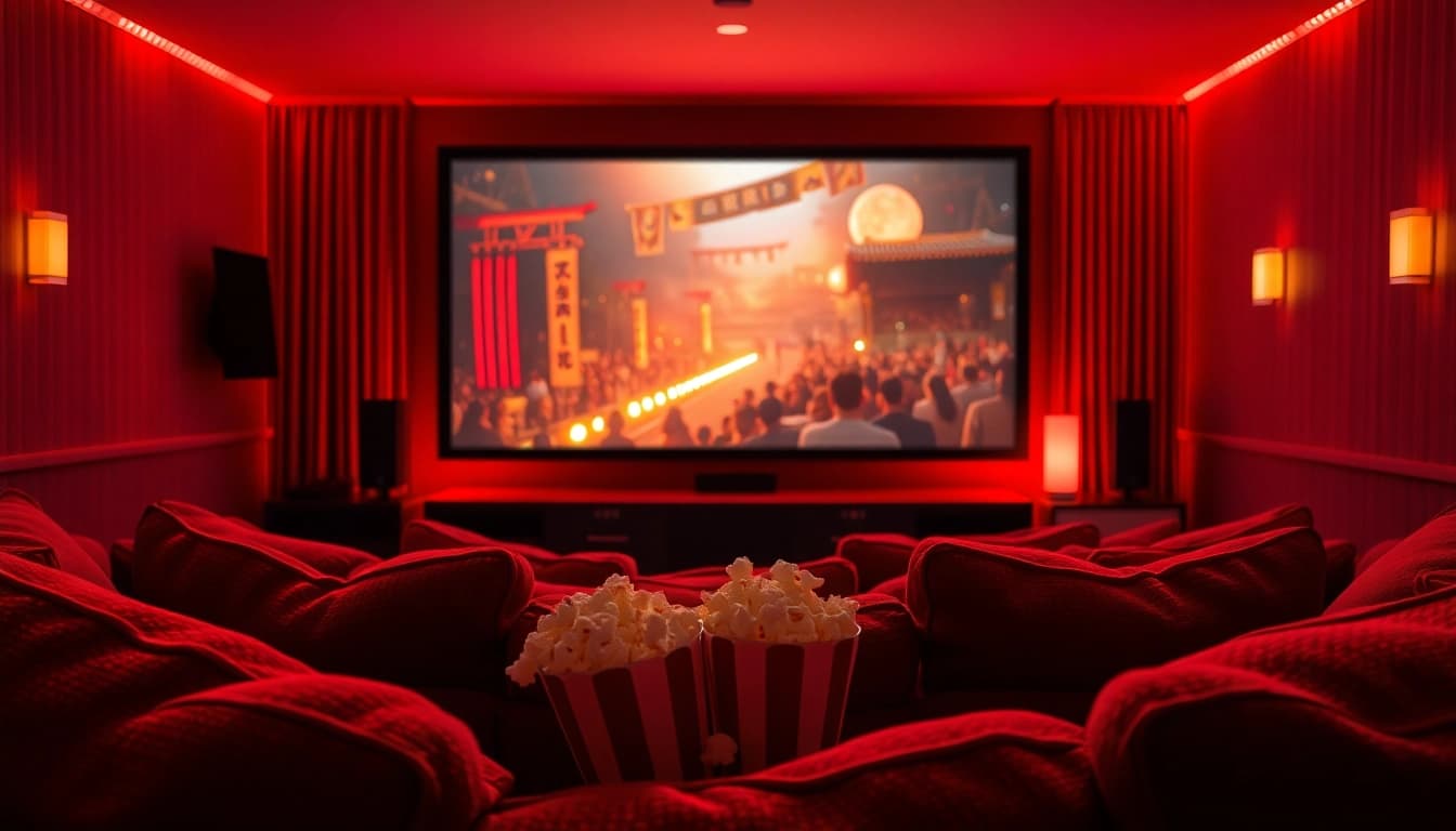 สถานที่ดูหนังออนไลน์ที่อบอุ่นและสะดวกสบาย เหมาะกับการชมภาพยนตร์
