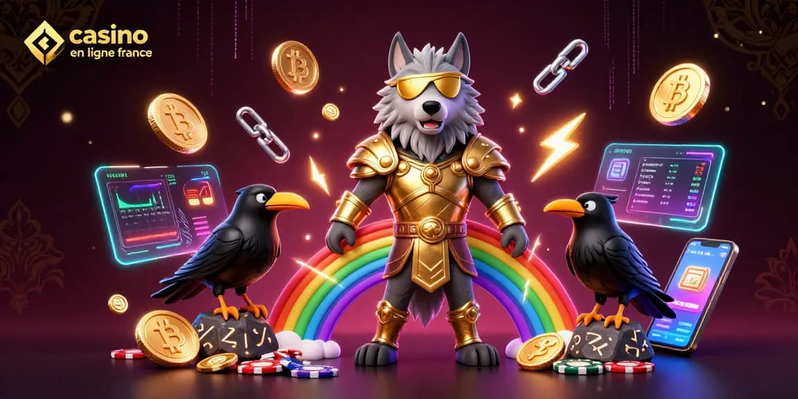 Explorez le jeu des plateformes de casino en ligne France avec cette illustration captivante.