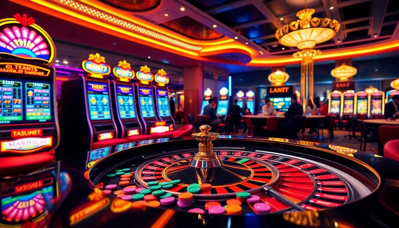 Experience the excitement of gambling on MANA777 with vibrant slot machines and thrilling gameplay.