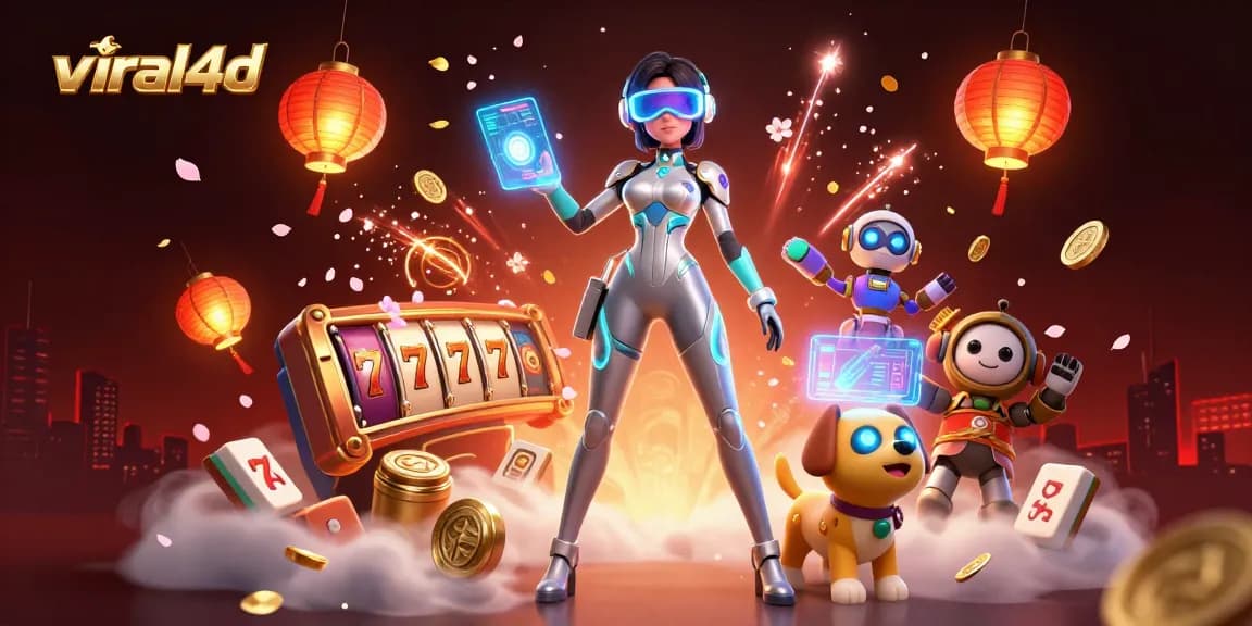 Spin to win with viral4d in a vibrant 3D casino world filled with excitement and rewards.