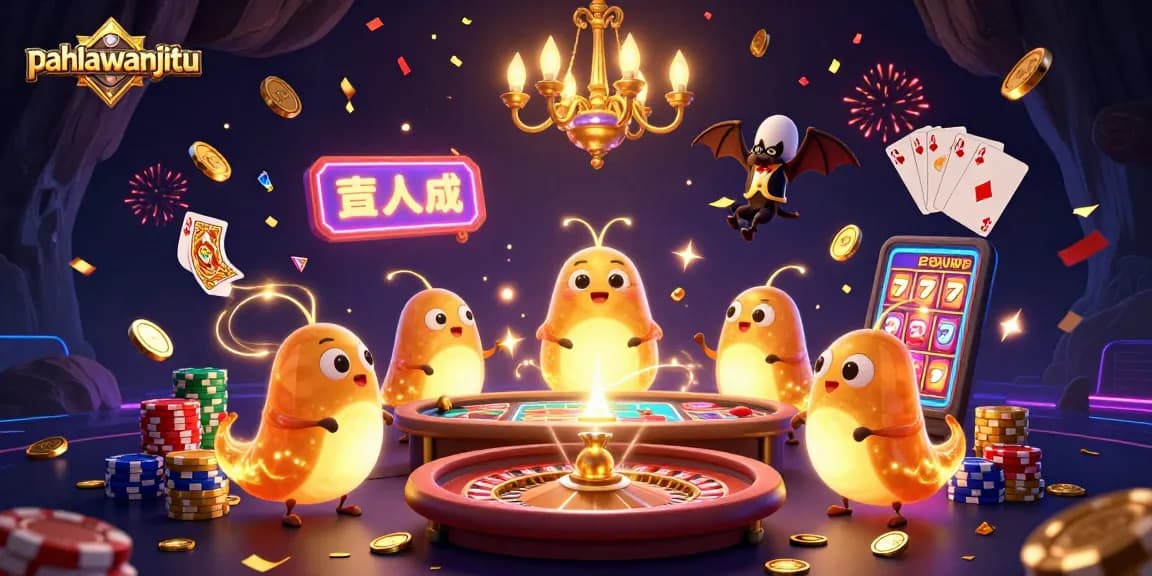 Pahlawanjitu illuminates the casino scene with vibrant glowworms and exciting games.