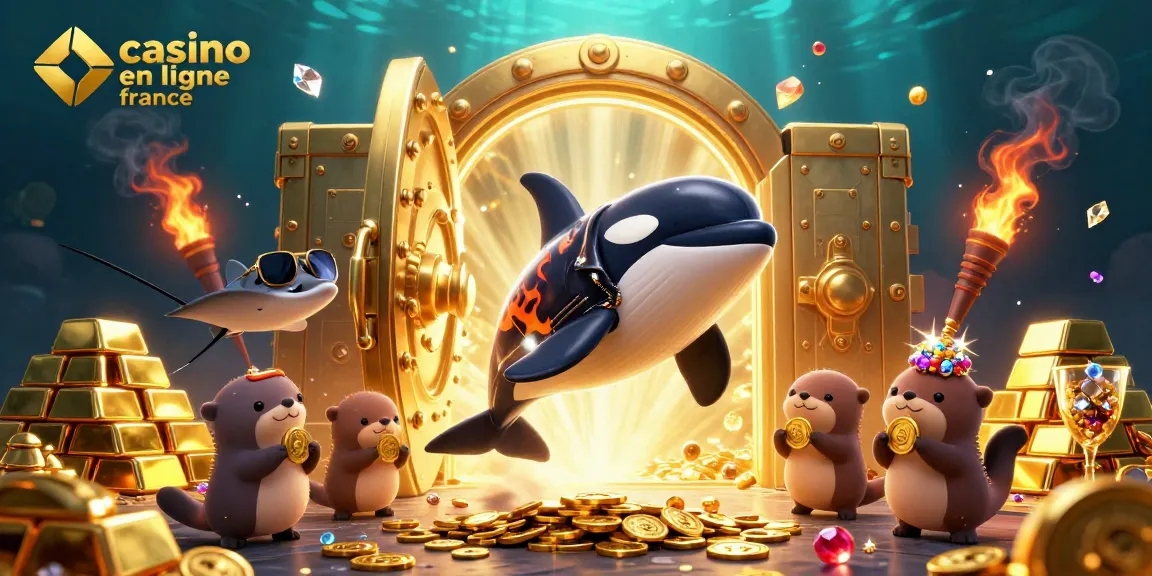 Jouez à casino en ligne France avec style à travers une scène animée avec des éléments de richesse.