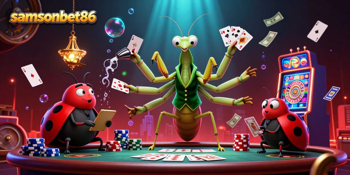 Experience thrilling wins with samsonbet86’s vibrant casino scene featuring dynamic card games and lively characters.