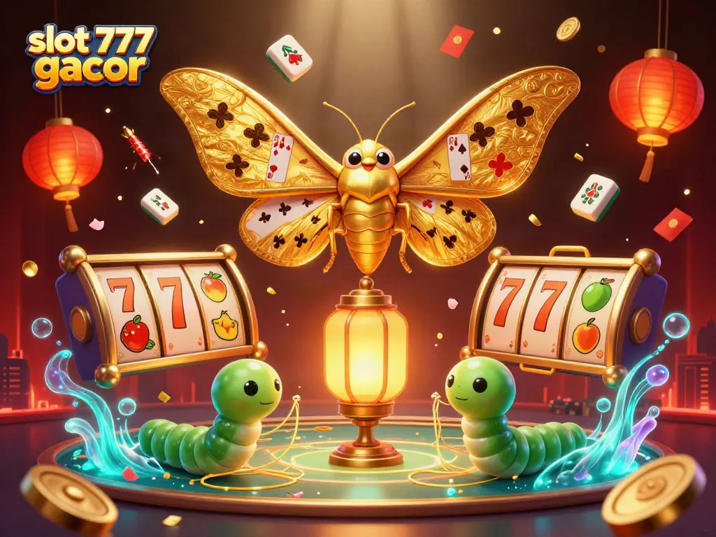 Slot 777 gacor menghadirkan kesenangan dengan simbol jackpot dan keceriaan casino.