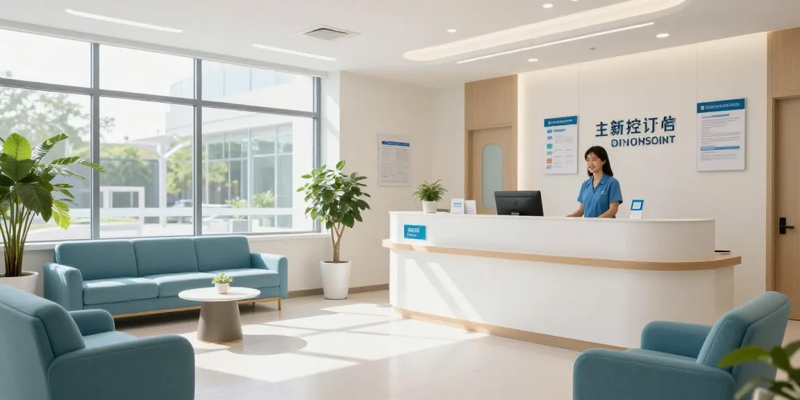 Repaying ACA subsidies guidance at a healthcare clinic, showcasing expert patient care in a modern medical environment.