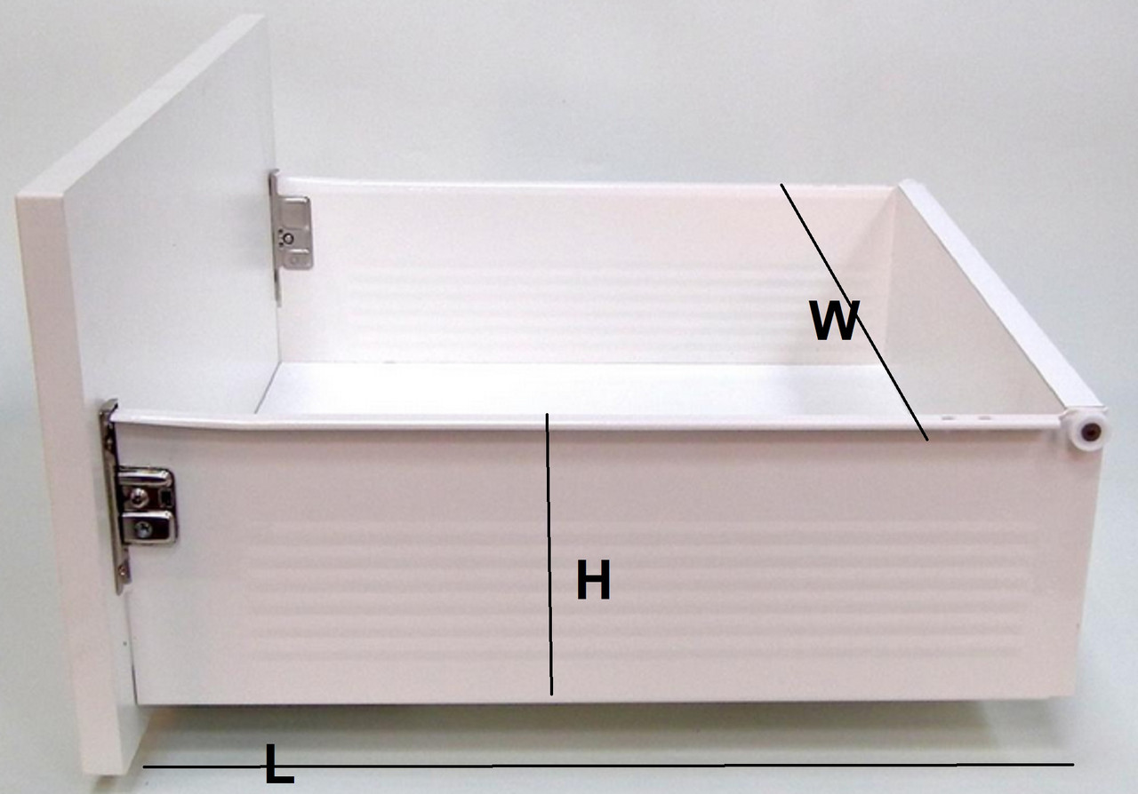Durable Metal Drawer System for Kitchen, Office, and Home Furniture