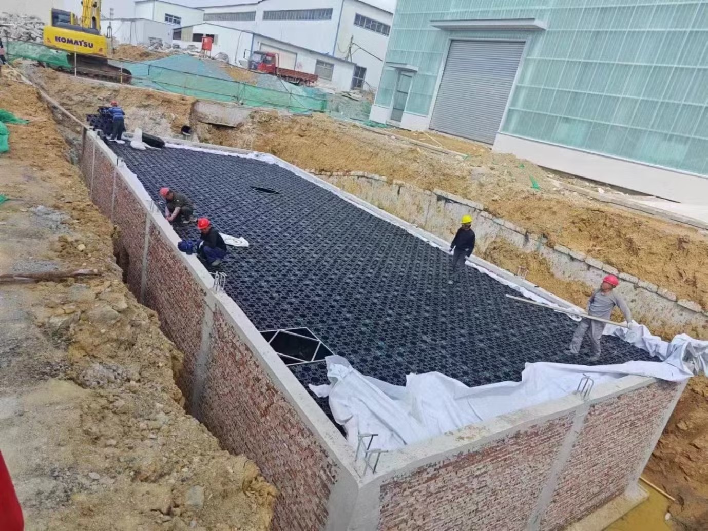 Advanced Stormwater Detention Modules for Surface Water Storage