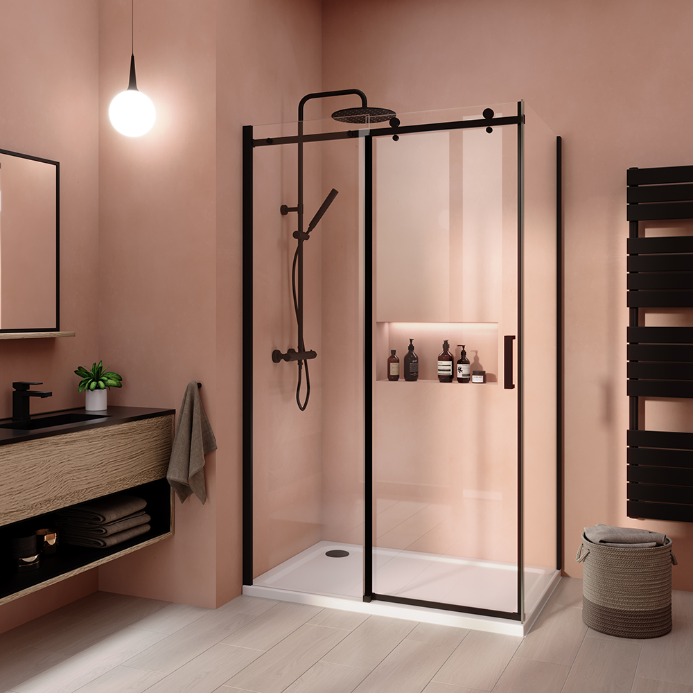 Enhance Your Shower Space with a Black Shower Door