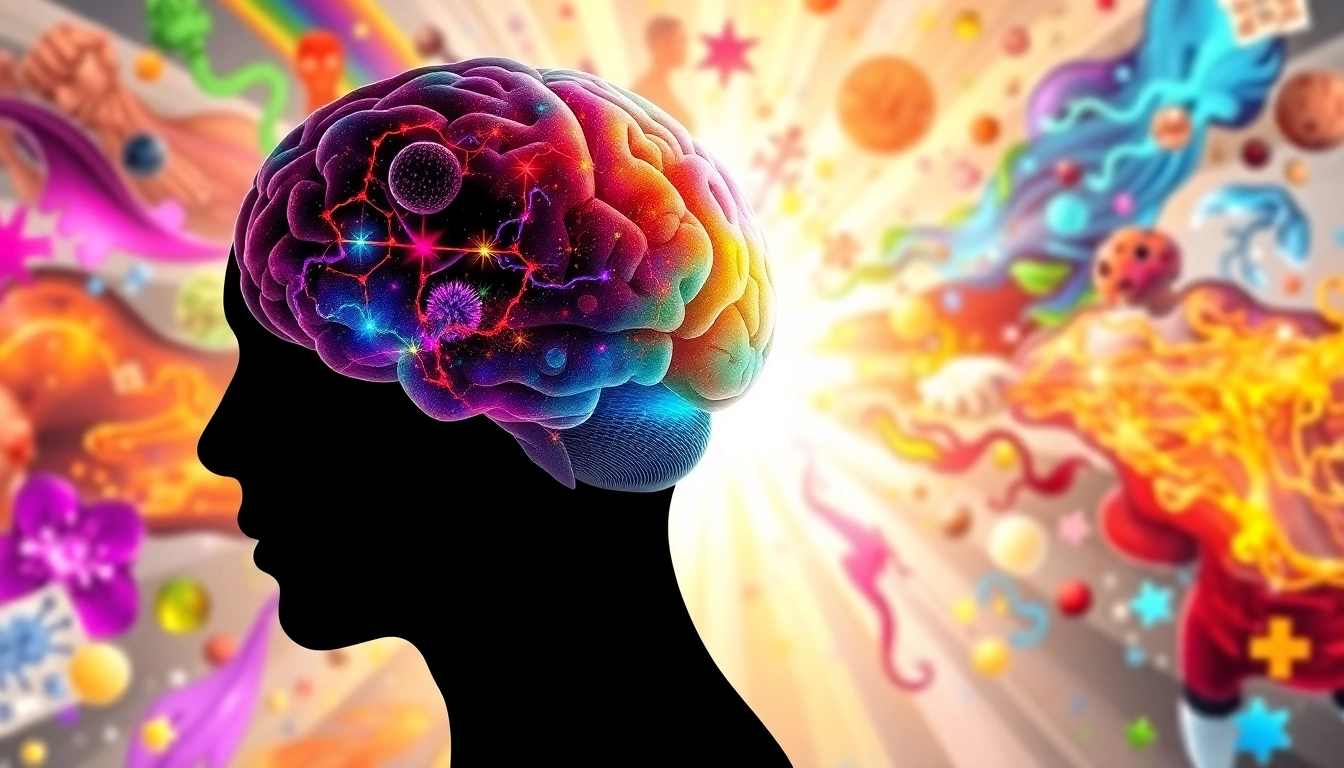 Menggambarkan hubungan pikiran dan penyakit dalam konteks kesehatan mental dan fisik.