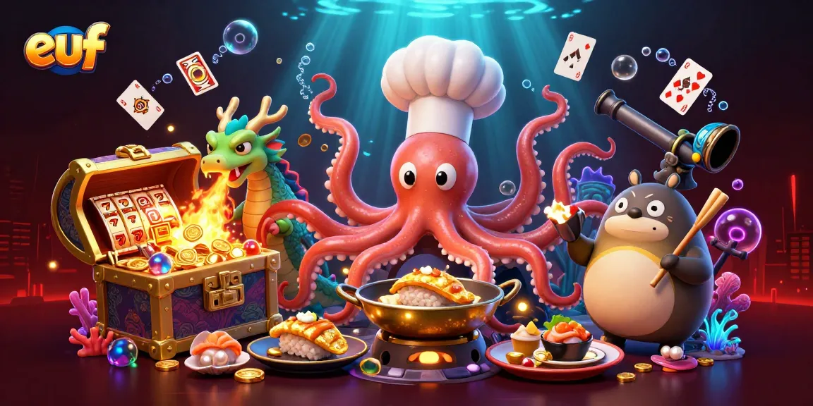 Experience exciting gambling adventures with euf at credit card casinos featuring rich visuals and characters.