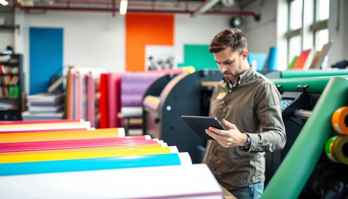Showcasing vibrant prints and designs at budget printing edmonton service