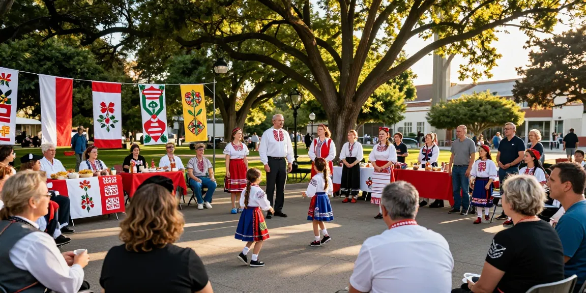 Polish community celebration at https://www.sfpol.com/ in San Francisco park showcasing culture and heritage.