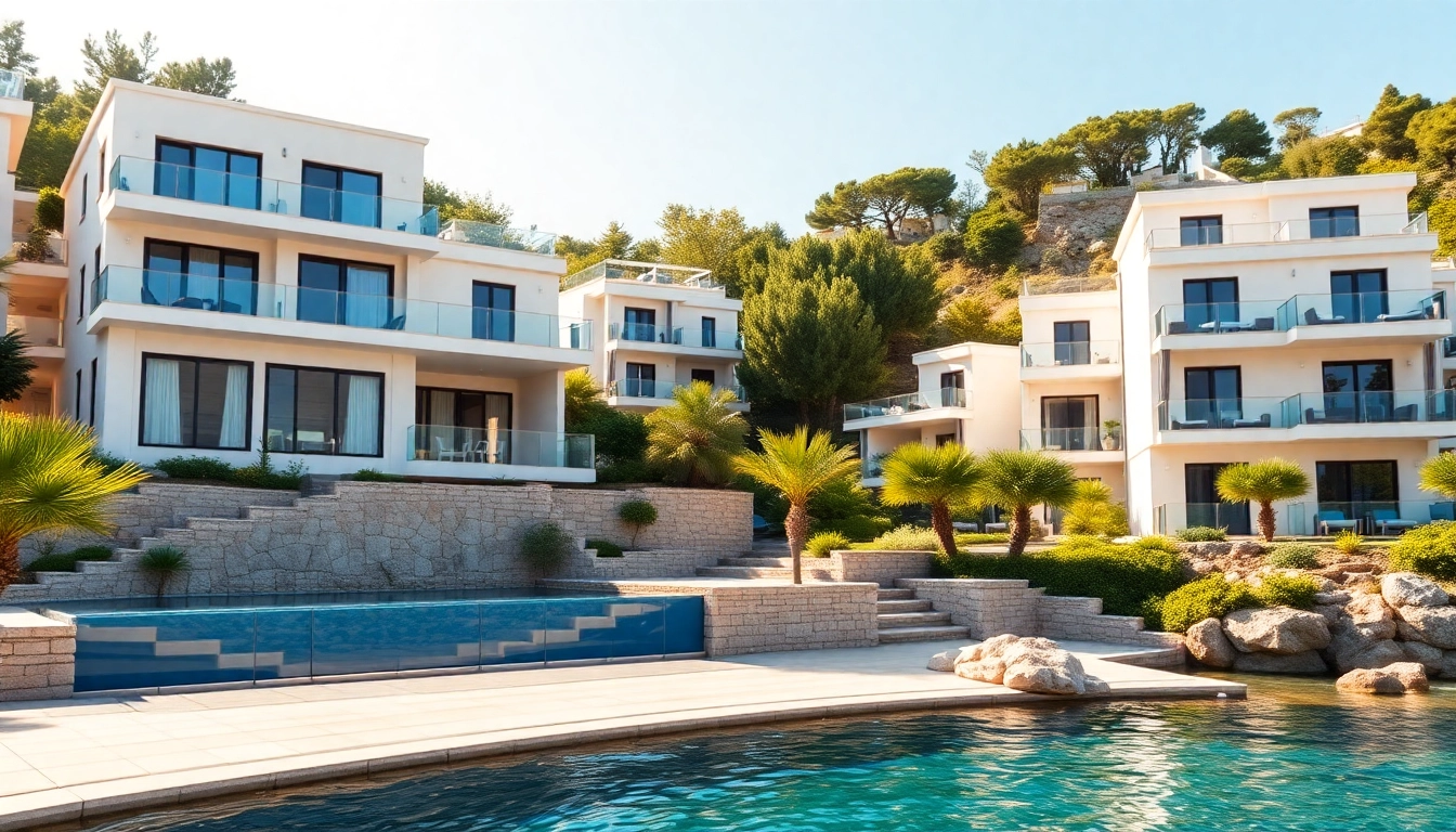 Stunning properties for sale in Alanya Turkey showcasing luxury beachfront villas and apartments.