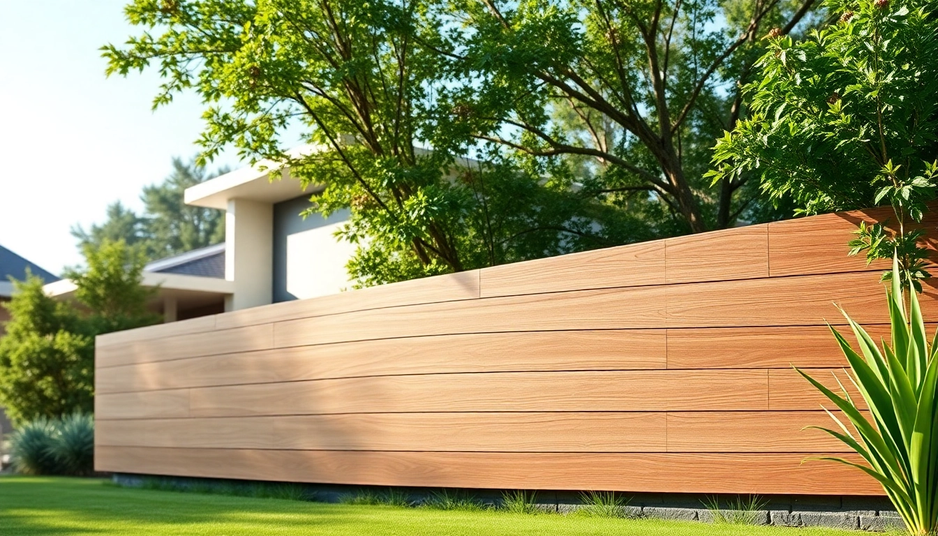 Showcasing Outdoor Wall Cladding with modern slat panels enhancing an exterior home design.