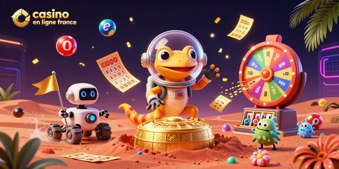 Jouer et gagner sur casino en ligne France avec des éléments de loterie et de jeux dynamiques.