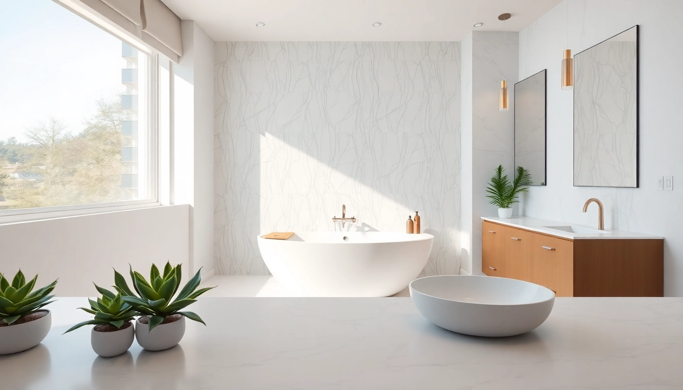 Transform your space with bathroom remodeling featuring luxurious tub and modern fixtures.