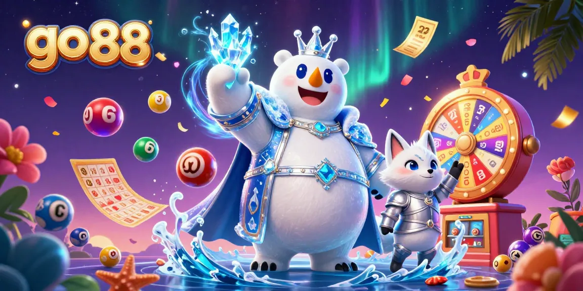 Engage with go 88's thrilling luck in a vibrant lottery atmosphere with dynamic elements.