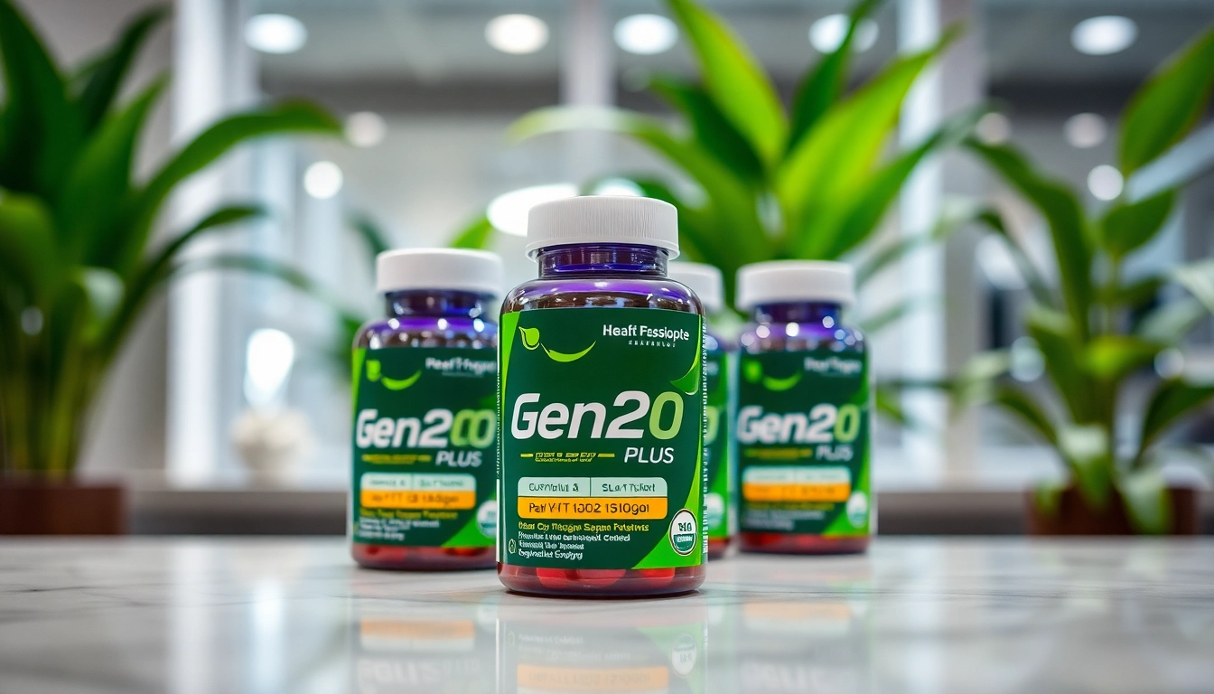 Enhance your health with GenF20 Plus supplement showcased in a vibrant setting, promoting wellness and vitality at https://www.genf20plus.info.