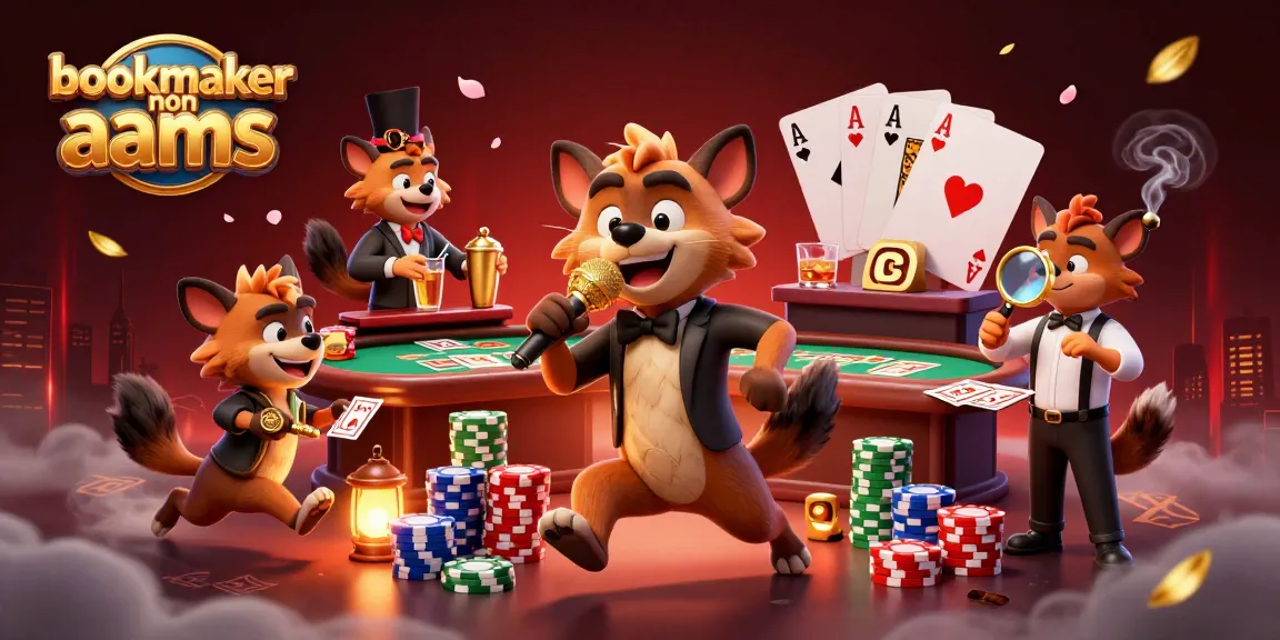 Giocatori in azione nei bookmaker non AAMS con partite e fiches nel casinò