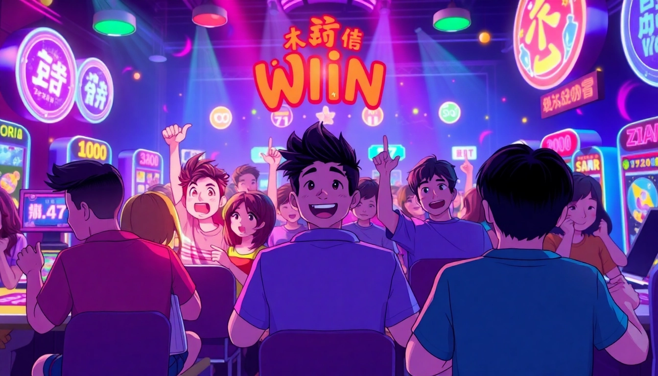 Join the excitement of tashan win gaming with players celebrating their achievements.