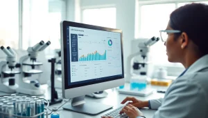 Verwalten Sie Laborinformationen mit einem modernen Laborinformationssystem (LIS) in Aktion.