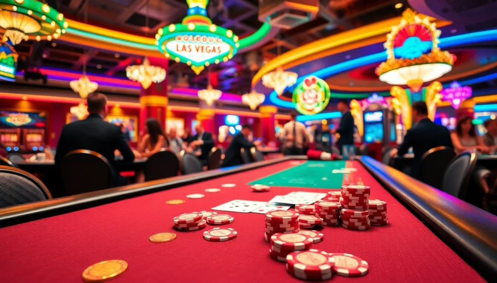 Experience the thrill of gambling at MM88 with players engaged in vibrant casino activities.
