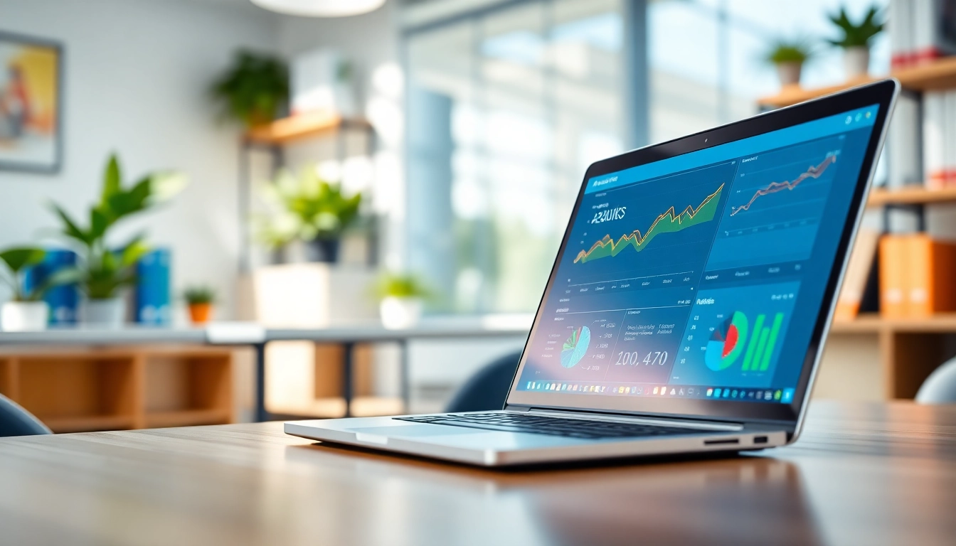 Visualize productivity with analytics from https://benchbot.ai in a modern workspace setting.