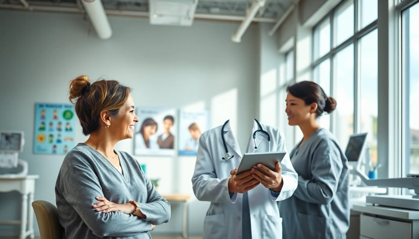 Engaging healthcare consultation at https://www.medexdtc.com highlighting patient-provider interaction.