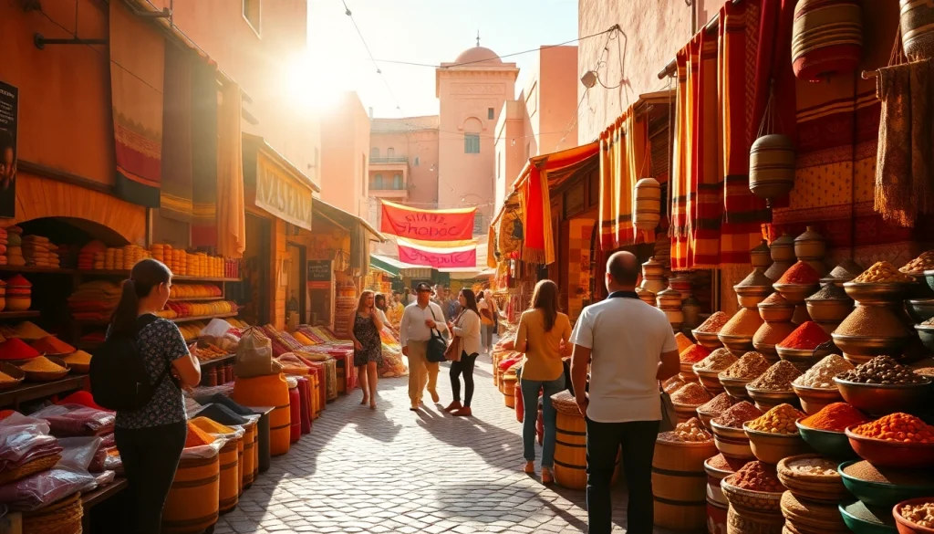 Experience the rich culture and vibrant markets when you visit morocco.
