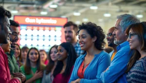 Diskusikan komengtoto dengan semangat di antara sekelompok orang yang bersemangat.