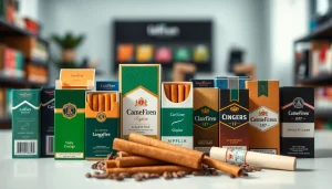Browse authentic imported cigarettes at https://bureenok.com showcasing vibrant packaging and quality.