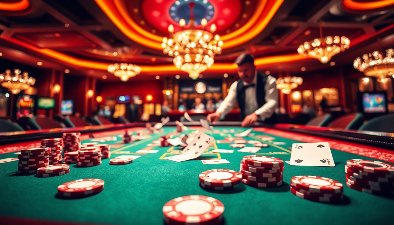 Menangkan permainan kasinojitu dengan suasana kasino glamor dan dealer profesional.