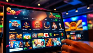 Engaging TV88 online platform showcasing diverse gambling games and user-friendly design.