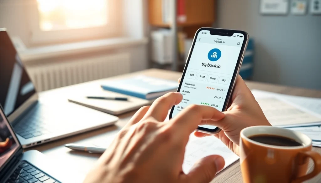 Gebruik www.tripbook.io voor het bijhouden van ritten in een professionele omgeving.