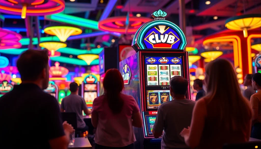 Menggunakan lipat4d slot di kasino yang cerah dan penuh warna.