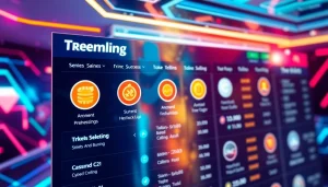 Discover trending coins listing with priority review and 24/7 support, highlighting key features.