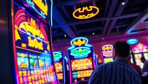 Menangkan pengalaman bermain batman138 slot dengan mesin slot berwarna-warni di kasino.