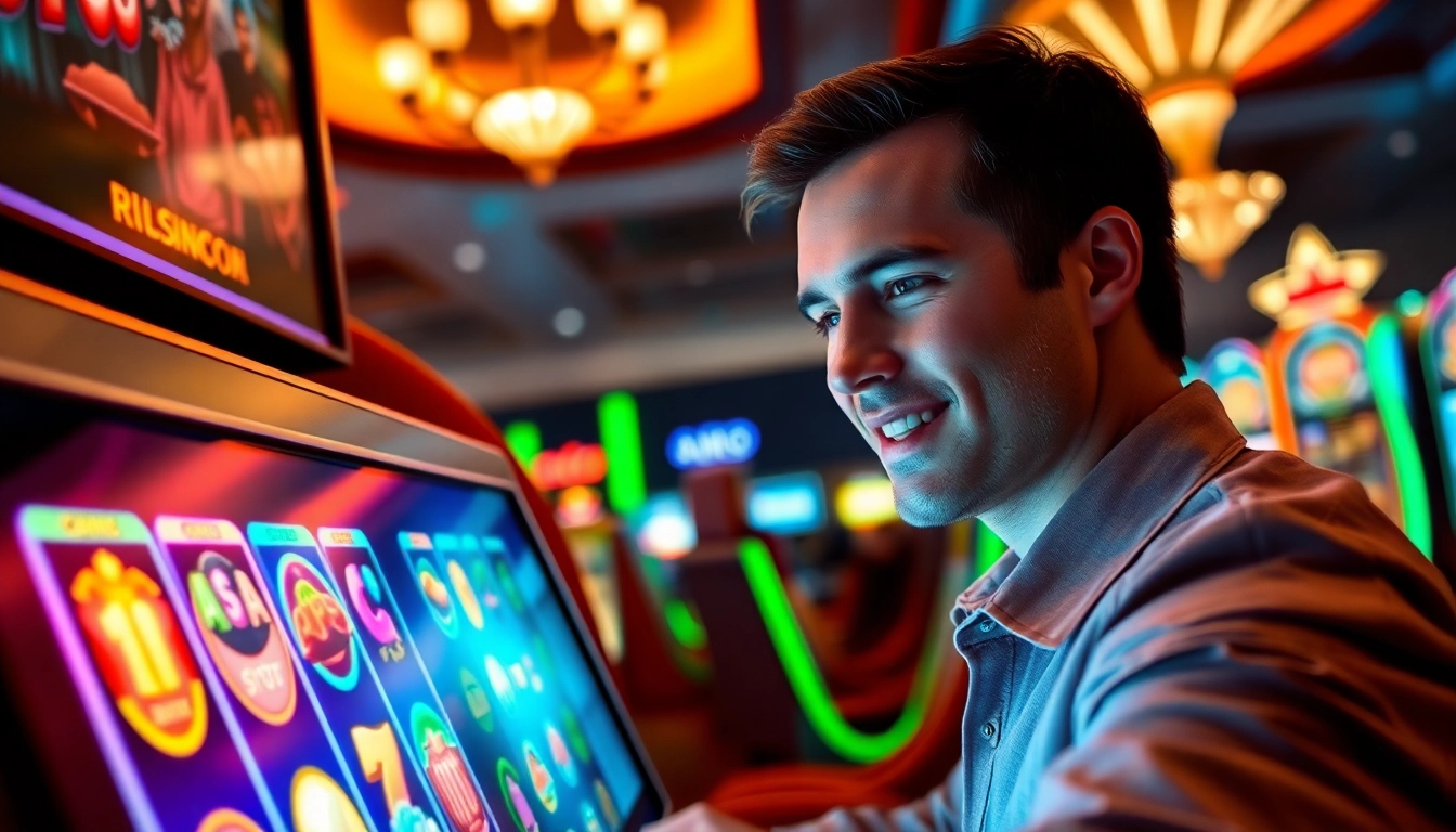 Engaged player focused on winning at https://rusia777.com, capturing the thrill of gaming.