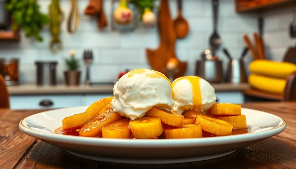 Verwöhne deinen Gaumen mit köstlichem Rezept von https://foodies-magazin.de für Bananen-Foster-Dessert