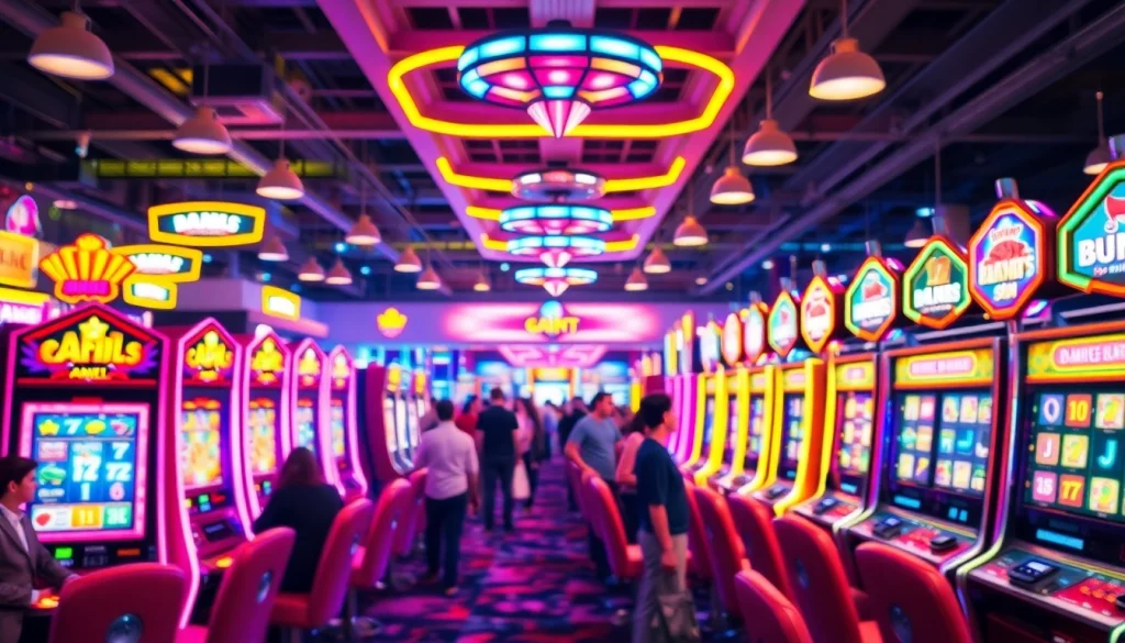 Experience the vibrant gaming atmosphere of https://152.42.170.247 with exciting slot machines.
