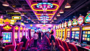 Experience the vibrant gaming atmosphere of https://152.42.170.247 with exciting slot machines.