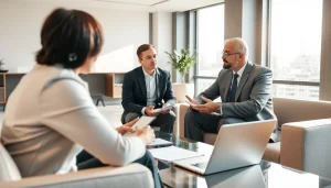 Consultation with a Plantation, Boca Raton & Aventura Probate Lawyer in a professional setting.