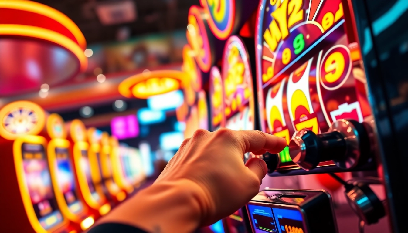 Menangkan jackpot besar pada slot gacor dengan suasana kasino yang meriah.